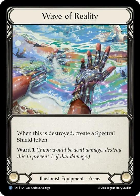 Wave of Reality (SAT008) [Silver Age: Usurp the Shadow Throne] | Boutique FDB TCG