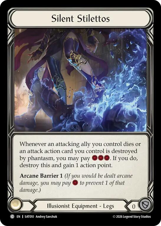 Silent Stilettos (SAT010) [Silver Age: Usurp the Shadow Throne] | Boutique FDB TCG