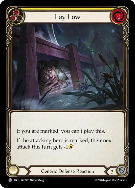 Lay Low (SAT022) [Silver Age: Usurp the Shadow Throne] | Boutique FDB TCG