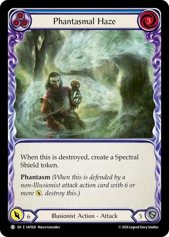 Phantasmal Haze (SAT028) [Silver Age: Usurp the Shadow Throne] | Boutique FDB TCG