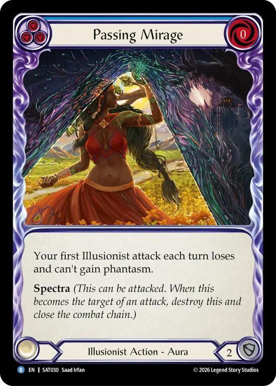 Passing Mirage (SAT030) [Silver Age: Usurp the Shadow Throne] | Boutique FDB TCG
