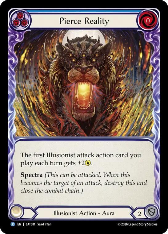Pierce Reality (SAT031) [Silver Age: Usurp the Shadow Throne] | Boutique FDB TCG