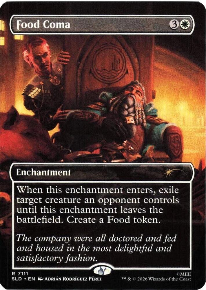 Food Coma (7111) [Secret Lair Drop] | Boutique FDB TCG