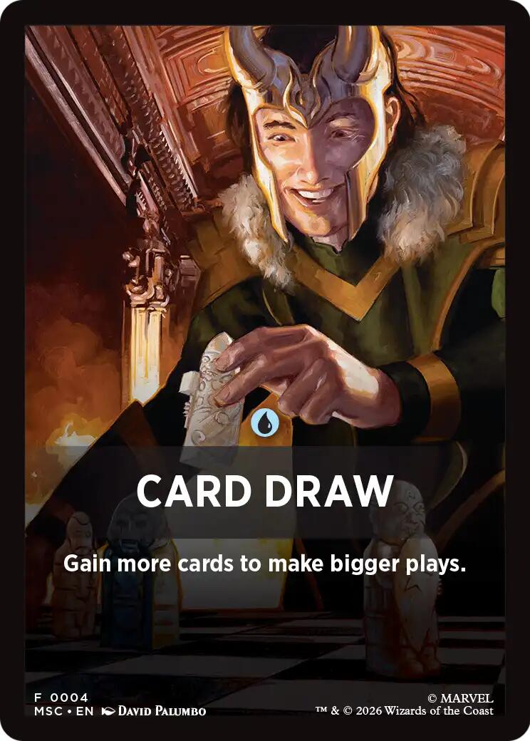 Card Draw Theme Card [Marvel Super Heroes Commander] | Boutique FDB TCG