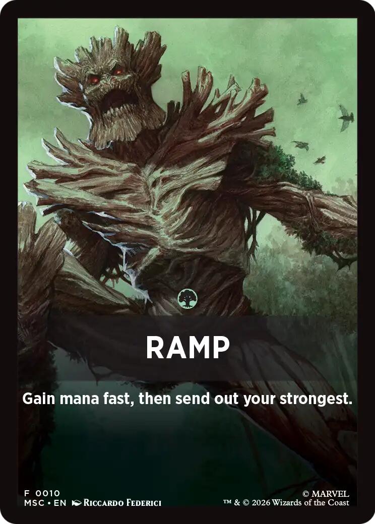 Ramp Theme Card [Marvel Super Heroes Commander] | Boutique FDB TCG