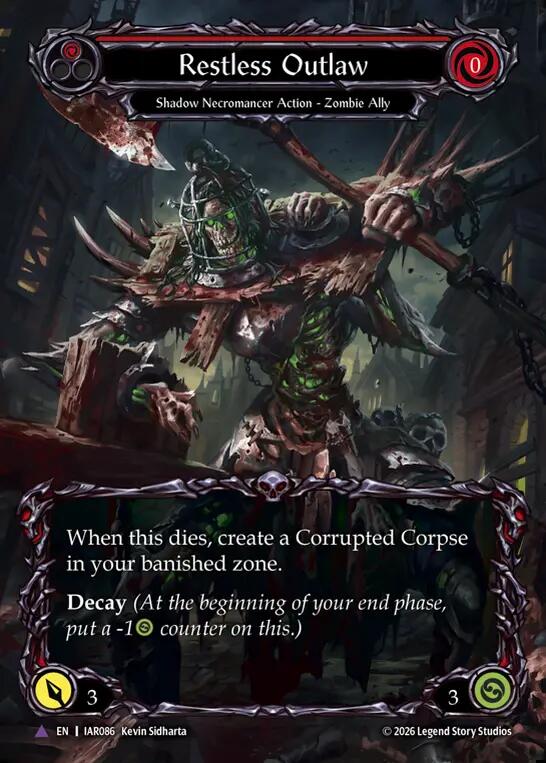 Restless Outlaw (Marvel) (IAR086) [Usurp the Shadow Throne] | Boutique FDB TCG