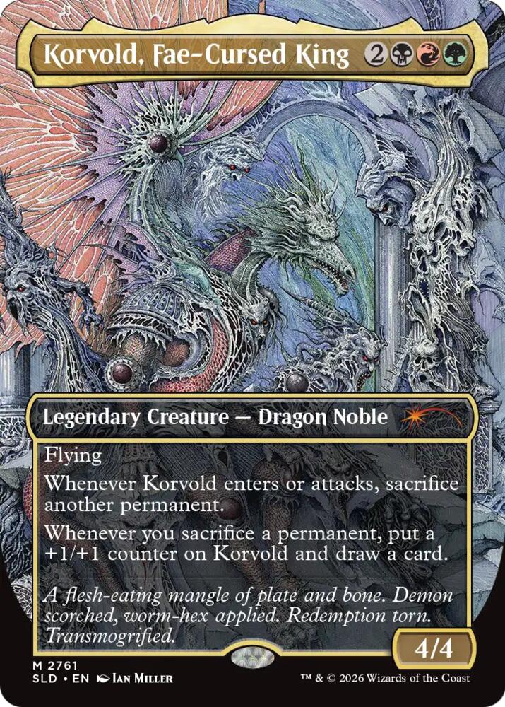 Korvold, Fae-Cursed King (2761) [Secret Lair Drop] | Boutique FDB TCG