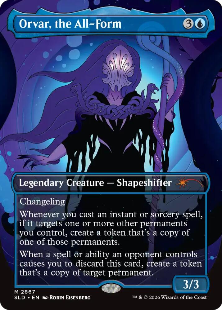 Orvar, the All-Form (2867) [Secret Lair Drop] | Boutique FDB TCG