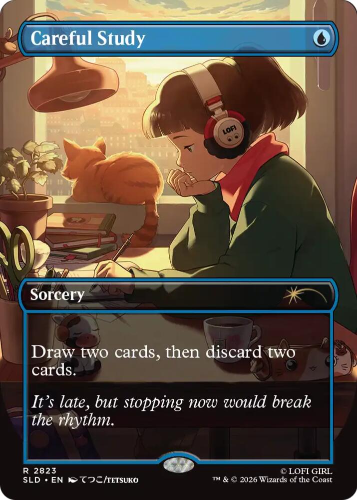 Careful Study (2823) [Secret Lair Drop] | Boutique FDB TCG