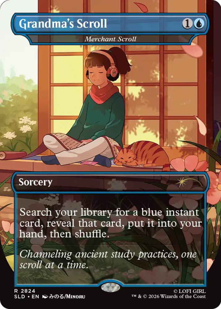 Grandma's Scroll - Merchant Scroll (2824) [Secret Lair Drop] | Boutique FDB TCG