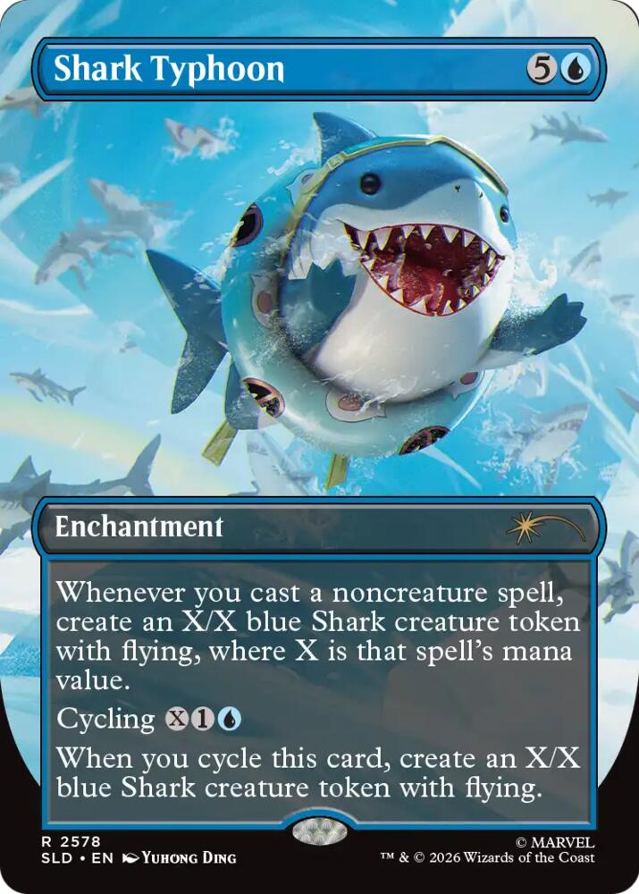 Shark Typhoon (2578) [Secret Lair Drop] | Boutique FDB TCG