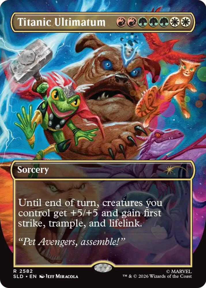 Titanic Ultimatum (2582) [Secret Lair Drop] | Boutique FDB TCG