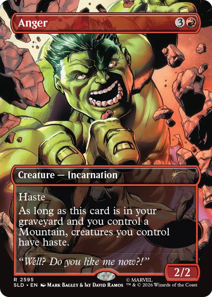 Anger (2595) [Secret Lair Drop] | Boutique FDB TCG