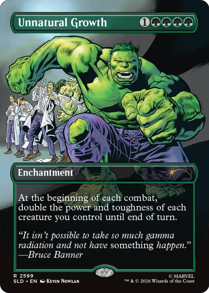 Unnatural Growth (2599) [Secret Lair Drop] | Boutique FDB TCG