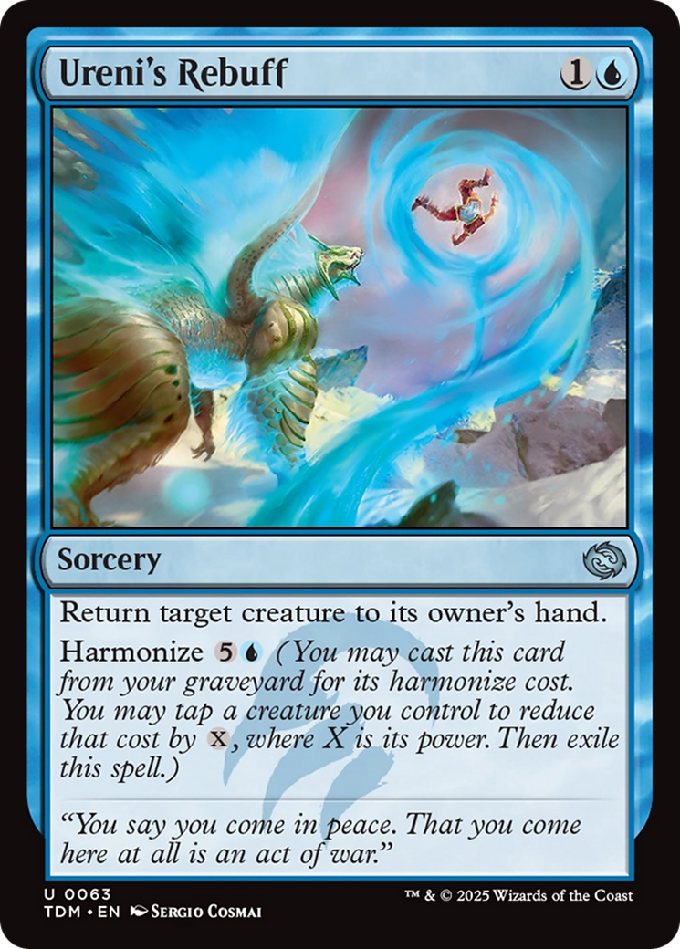 Ureni's Rebuff [Tarkir: Dragonstorm] | Boutique FDB TCG