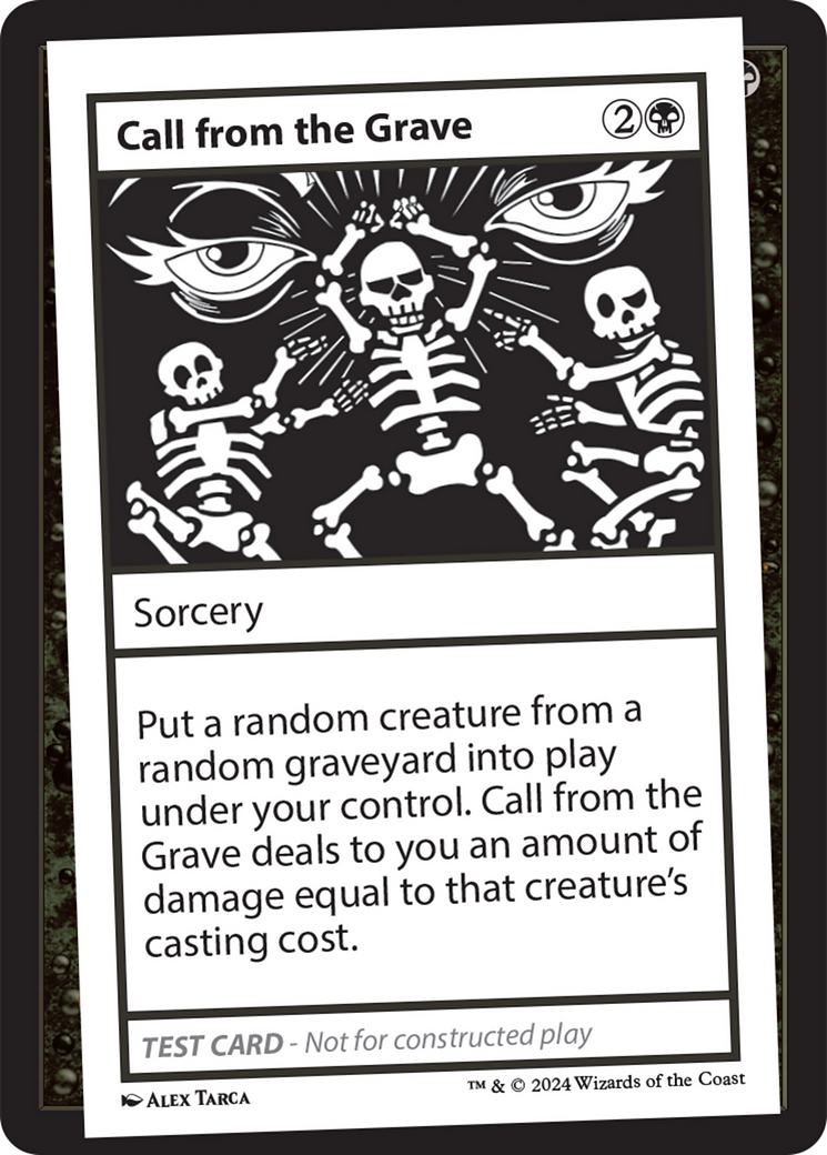 Call from the Grave [Mystery Booster 2 Playtest Cards] | Boutique FDB TCG