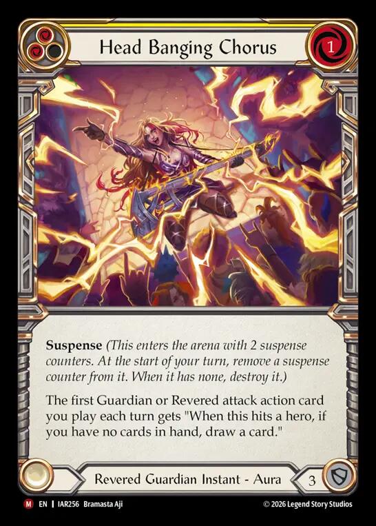 Head Banging Chorus (IAR256) [Usurp the Shadow Throne] | Boutique FDB TCG