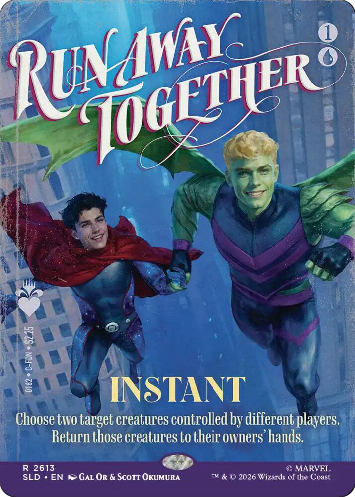 Run Away Together (2613) [Secret Lair Drop] | Boutique FDB TCG