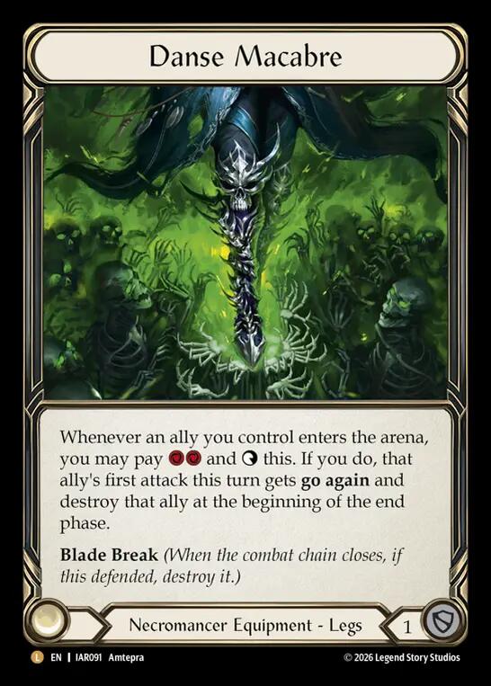 Danse Macabre (IAR091) [Usurp the Shadow Throne] | Boutique FDB TCG