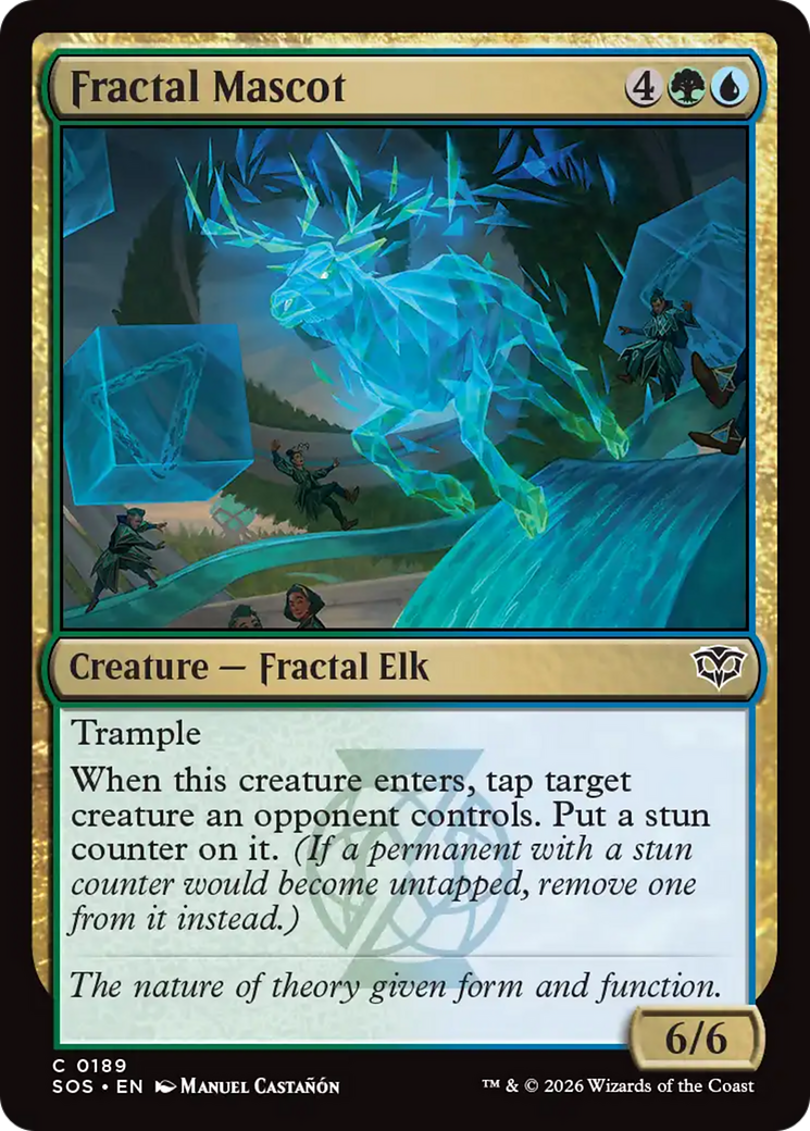 Fractal Mascot [Secrets of Strixhaven] | Boutique FDB TCG