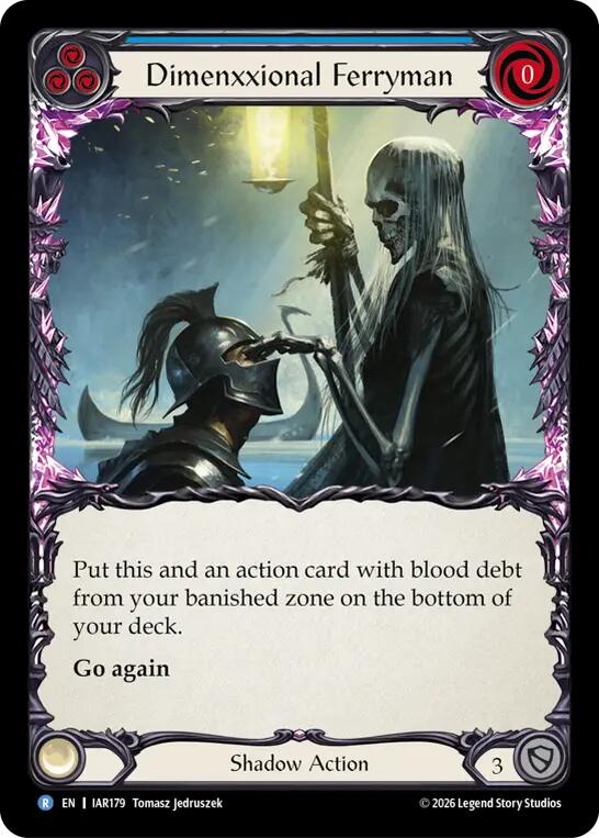 Dimenxxional Ferryman (IAR179) [Usurp the Shadow Throne] | Boutique FDB TCG