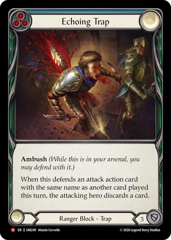 Echoing Trap (IAR248) [Usurp the Shadow Throne] | Boutique FDB TCG