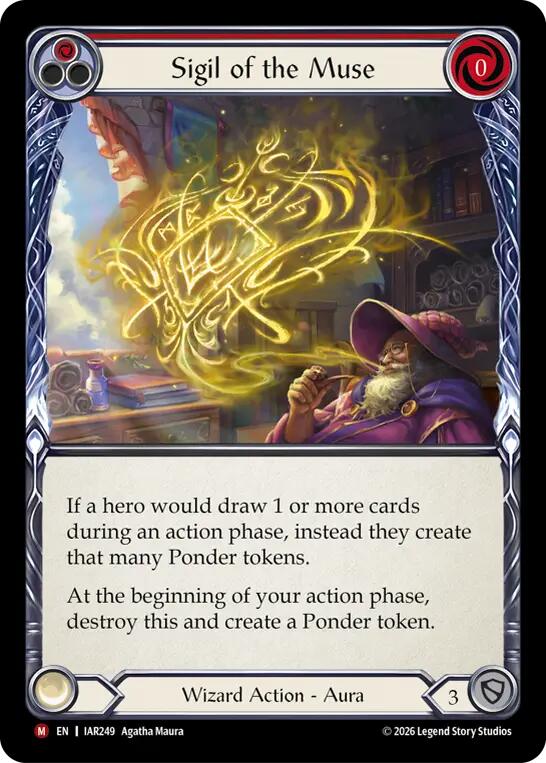 Sigil of the Muse (IAR249) [Usurp the Shadow Throne] | Boutique FDB TCG