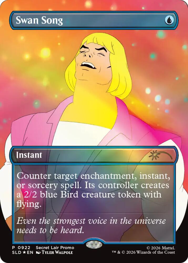 Swan Song (0922) [Secret Lair Drop] | Boutique FDB TCG