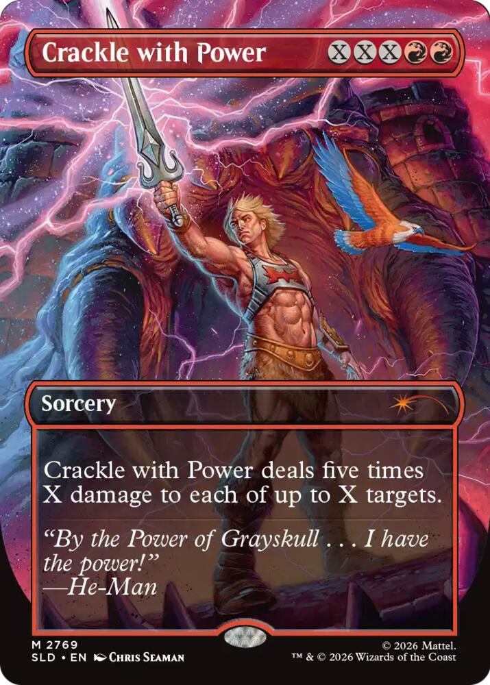 Crackle with Power (2769) [Secret Lair Drop] | Boutique FDB TCG