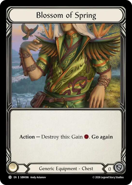 Blossom of Spring (SBW006) [Silver Age: Usurp the Shadow Throne] | Boutique FDB TCG