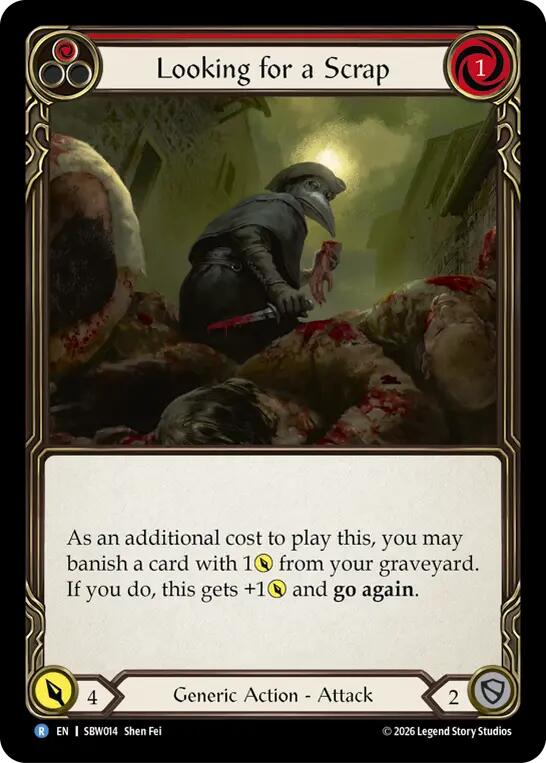 Looking for a Scrap (SBW014) [Silver Age: Usurp the Shadow Throne] | Boutique FDB TCG