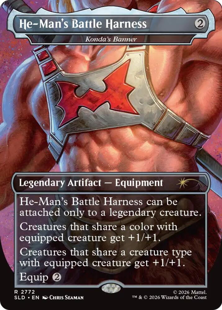 He-Man's Battle Harness - Konda's Banner (2772) [Secret Lair Drop] | Boutique FDB TCG