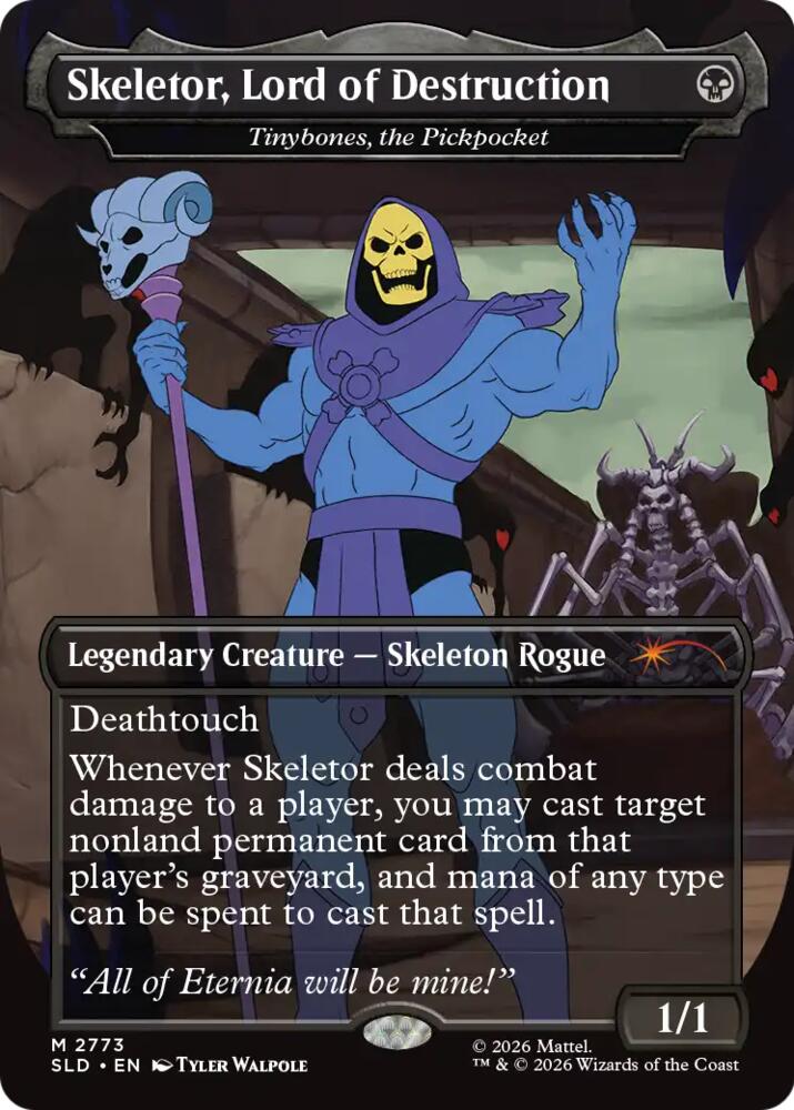 Skeletor, Lord of Destruction - Tinybones, the Pickpocket (2773) [Secret Lair Drop] | Boutique FDB TCG