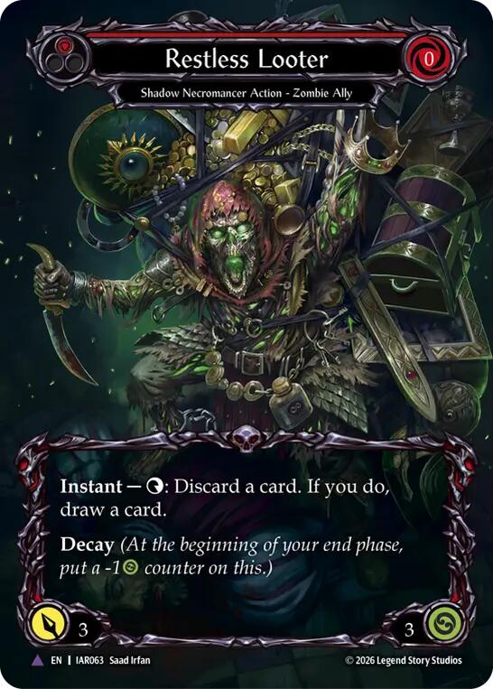 Restless Looter (Marvel) (IAR063) [Usurp the Shadow Throne] | Boutique FDB TCG