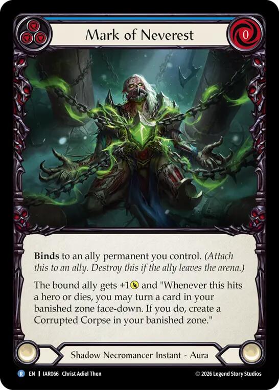 Mark of Neverest (IAR066) [Usurp the Shadow Throne] | Boutique FDB TCG
