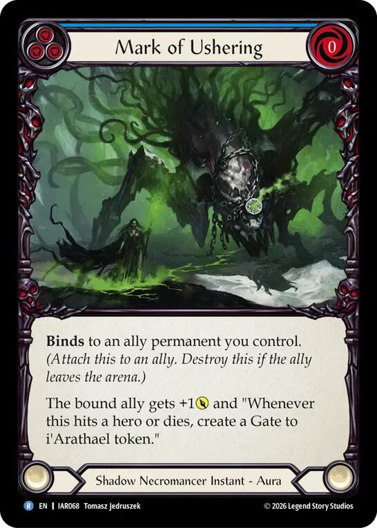 Mark of Ushering (IAR068) [Usurp the Shadow Throne] | Boutique FDB TCG