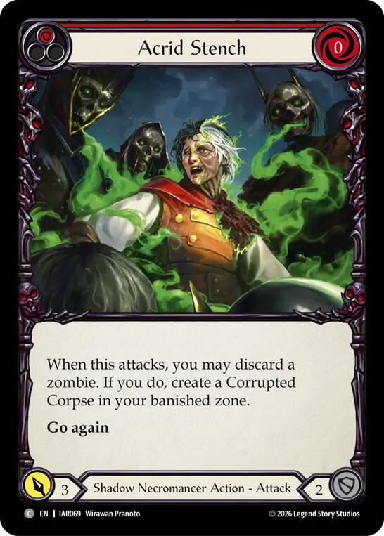 Acrid Stench (Red) (IAR069) [Usurp the Shadow Throne] | Boutique FDB TCG