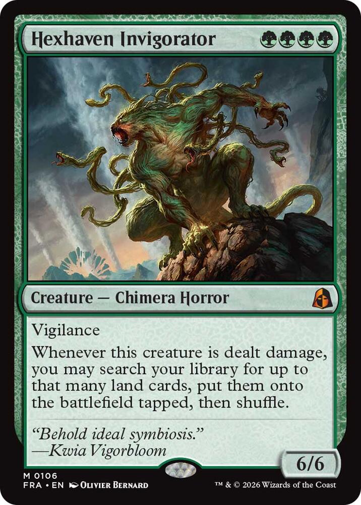 Hexhaven Invigorator (106) [Reality Fracture] | Boutique FDB TCG