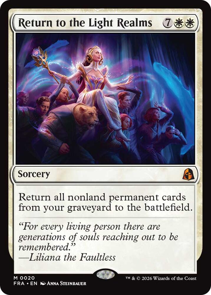 Return to the Light Realms (20) [Reality Fracture] | Boutique FDB TCG