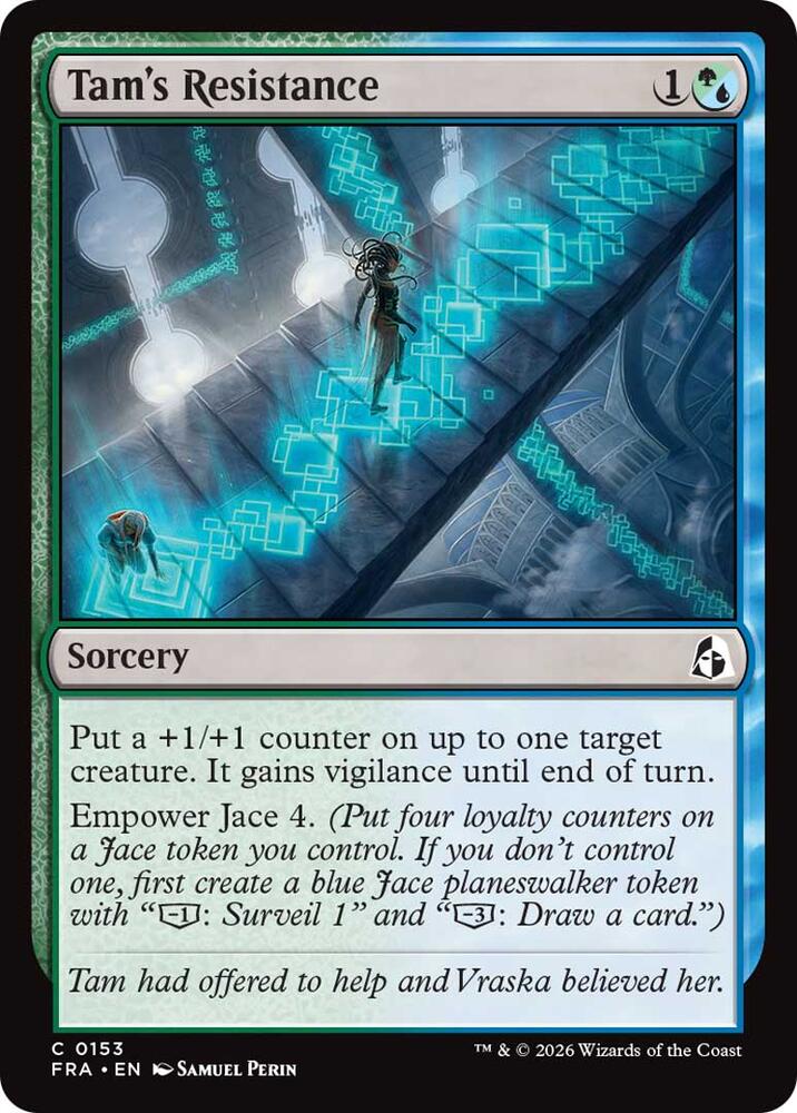 Tam's Resistance (153) [Reality Fracture] | Boutique FDB TCG