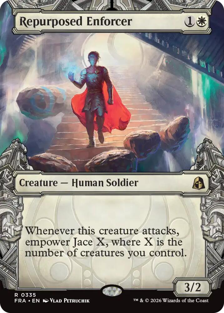 Repurposed Enforcer (Showcase) (335) [Reality Fracture] | Boutique FDB TCG