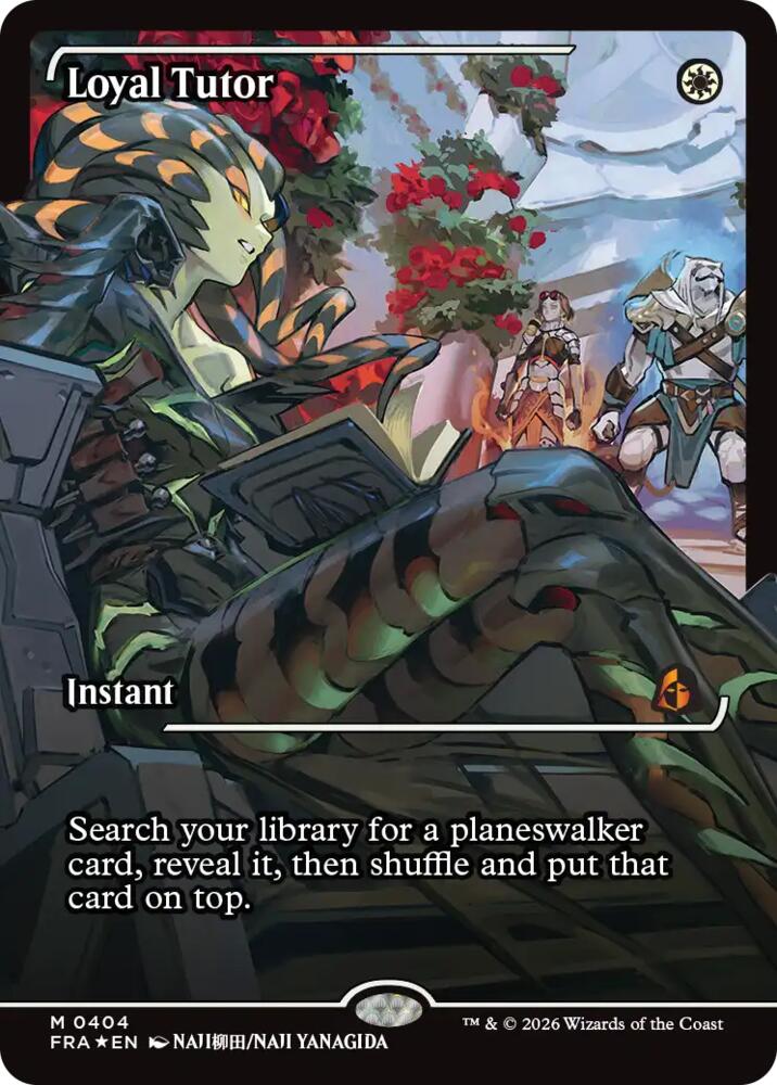 Loyal Tutor (Showcase) (404) [Reality Fracture] | Boutique FDB TCG