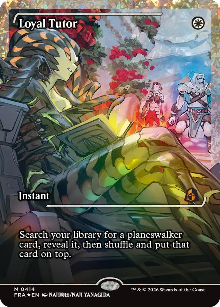 Loyal Tutor (Showcase) (Fracture Foil) (414) [Reality Fracture] | Boutique FDB TCG