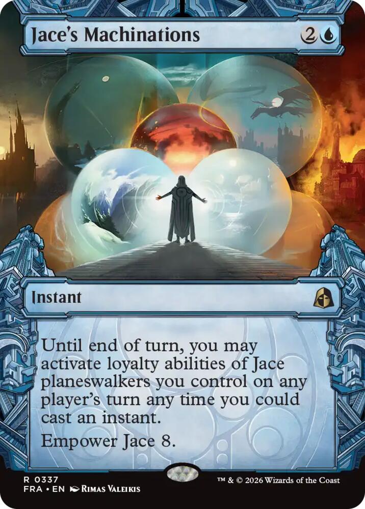 Jace's Machinations (Showcase) (337) [Reality Fracture] | Boutique FDB TCG