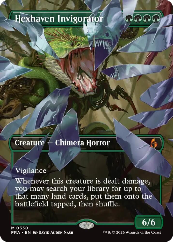 Hexhaven Invigorator (Borderless) (330) [Reality Fracture] | Boutique FDB TCG