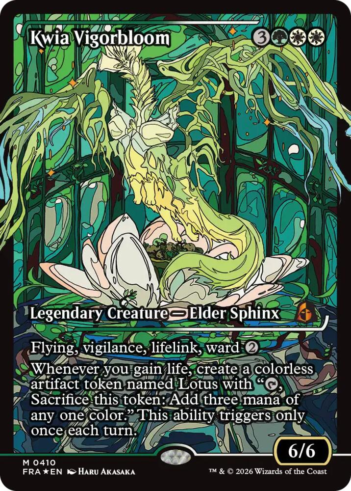 Kwia Vigorbloom (Showcase) (0410) [Reality Fracture] | Boutique FDB TCG
