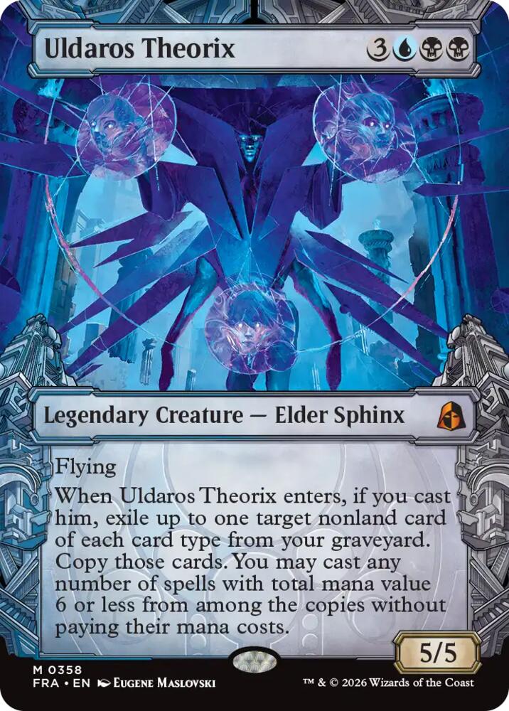 Uldaros Theorix (Showcase) (0358) [Reality Fracture] | Boutique FDB TCG