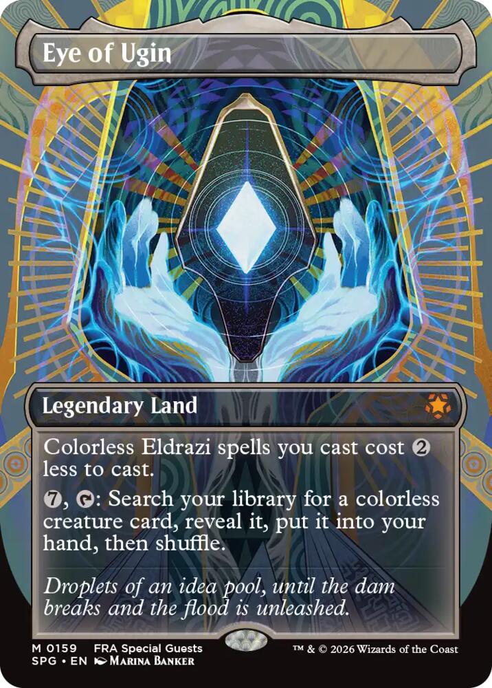 Eye of Ugin (Borderless) (159) [Special Guests] | Boutique FDB TCG