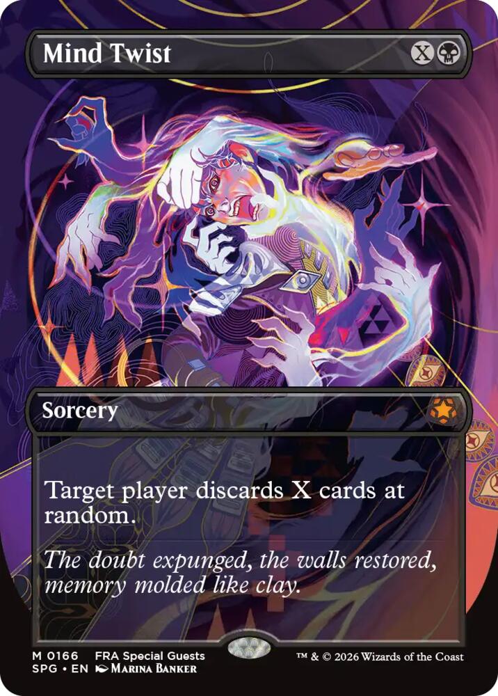 Mind Twist (Borderless) (166) [Special Guests] | Boutique FDB TCG