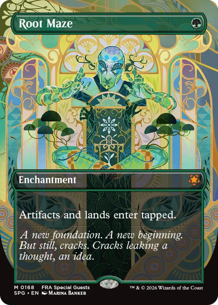Root Maze (Borderless) (168) [Special Guests] | Boutique FDB TCG